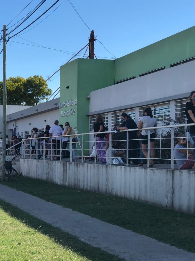 Problemas de conexin a internet retrasaron la vacunacin